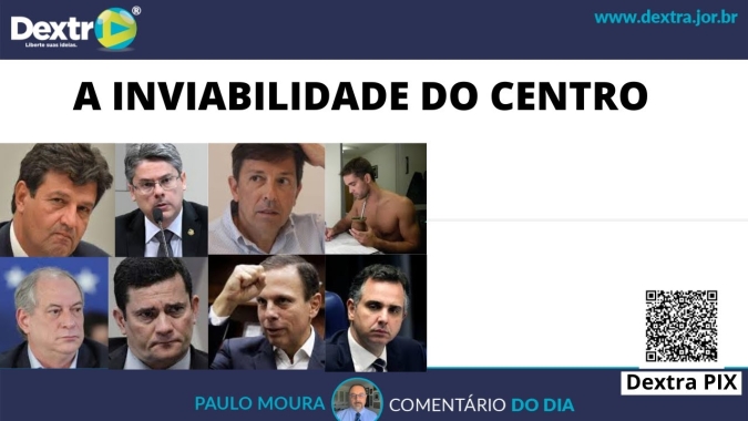A inviabilidade do centro, análise por Paulo Moura, cientista político do canal Dextra