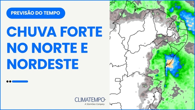 Confira a previsão do tempo para este final de semana Sábado (5) e Domingo (6) para todo o Brasil