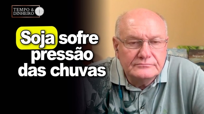 Soja sofre pressão das chuvas, comenta Vlamir Brandalizze