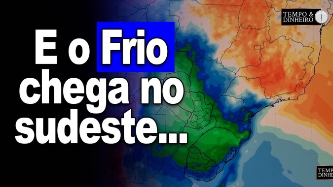 Choque térmico no centro-oeste e chega o frio no Sudeste na próxima semana, alerta Ronaldo Coutinho