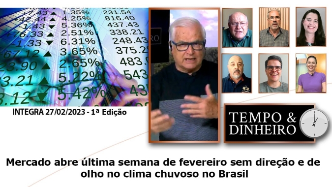 Mercado abre última semana de fevereiro sem direção e de olho no clima chuvoso no Brasil
