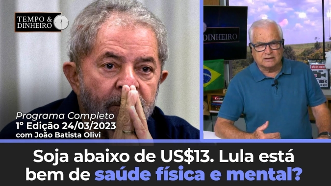 Mercados cautelosos com bancos europeus. Lula está bem de saúde física e mental?