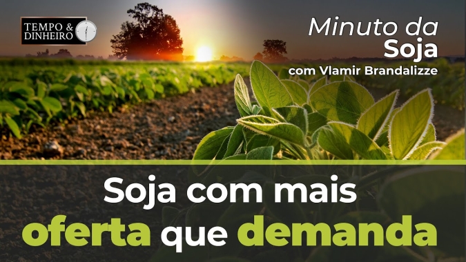 Soja continua com mais oferta que demanda
