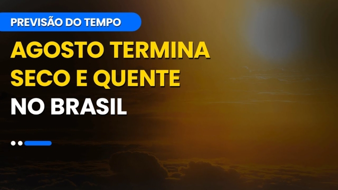Confira a previsão do tempo para esta sexta-feira (30) para todo o Brasil