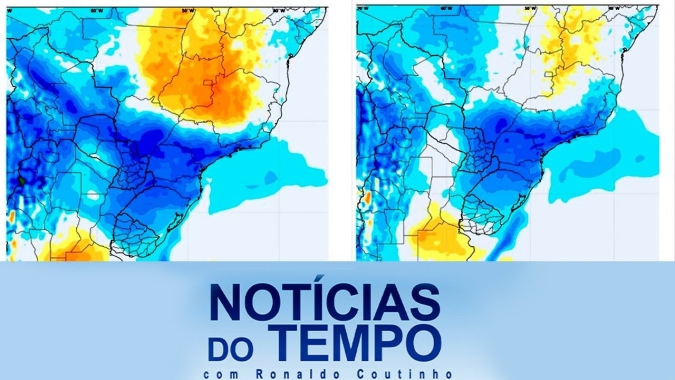 Meteorologia aponta geadas extensas no Sul e chuvas esparsas no início da safra
