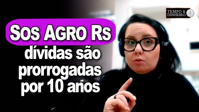 SOS AGRO RS: dívidas são prorrogadas por 10 anos , carência de 2 anos e juros de 8% aa