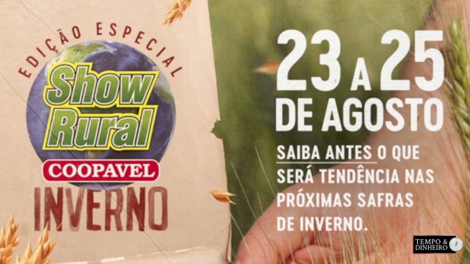 Show Rural Coopavel 2022, 23 a 25 de Agosto