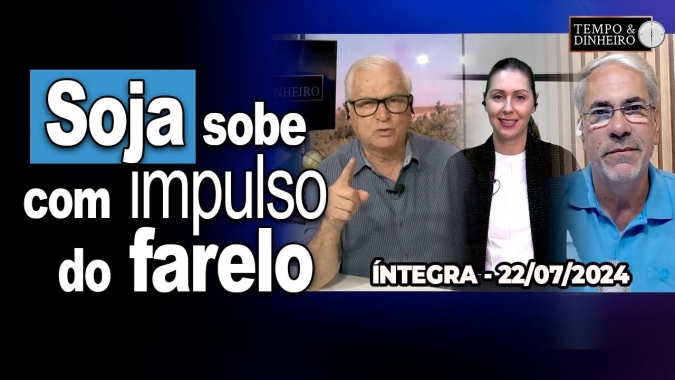 Soja sobe com impulso do farelo. Café abre semana em alta. Dólar de olho nas eleições dos EUA