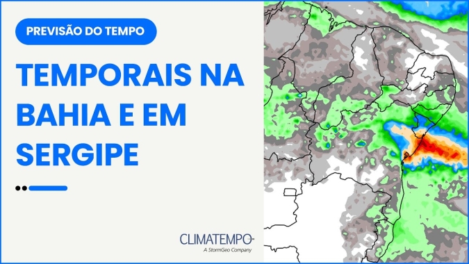 Confira a previsão do tempo para este final de semana Sábado (3) e Domingo (4) para todo o Brasil