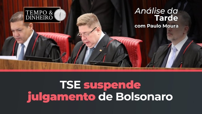 TSE suspende julgamento de Bolsonaro com 3 votos a favor e 1 contra inelegibilidade