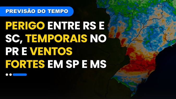 Confira a previsão do tempo para esta quarta-feira (09) para todo o Brasil