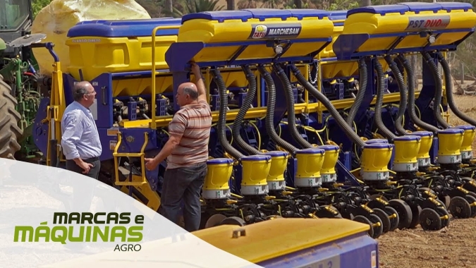 PST Duo Flex 12 linhas e PSA de 25 linhas na fazenda da família Rodrigues