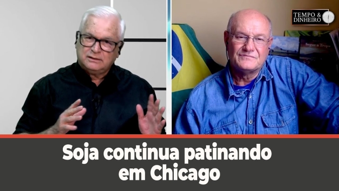 Soja continua patinando em Chicago