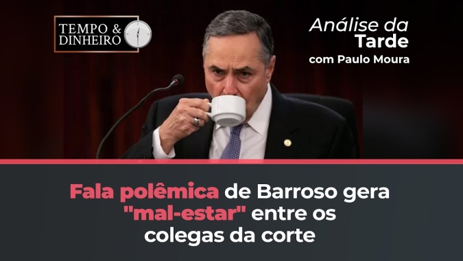 Fala de Barroso causa "mal-estar " entre os colegas da corte? Paulo Moura comenta