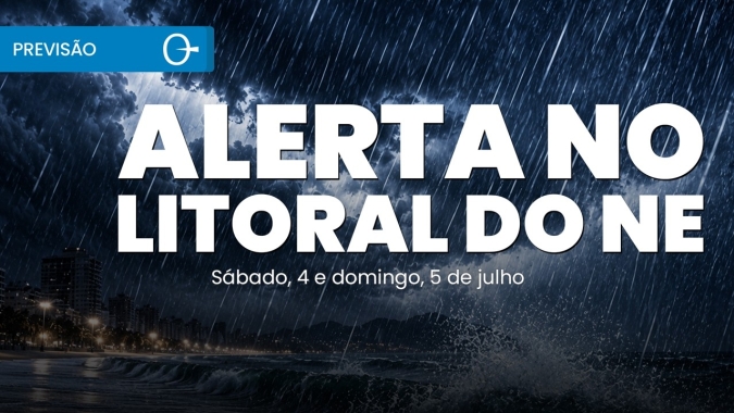 Previsão do tempo: frio continua no Sul e Nordeste entra em alerta para temporais 04 e 05/07/2026