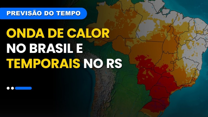 Confira a previsão do tempo para está terça-feira (24) para todo o Brasil