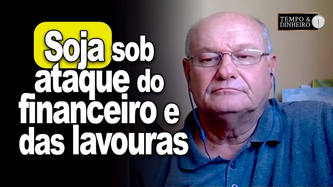 Soja sob ataque do financeiro e das lavouras, informa Vlamir Brandalizze