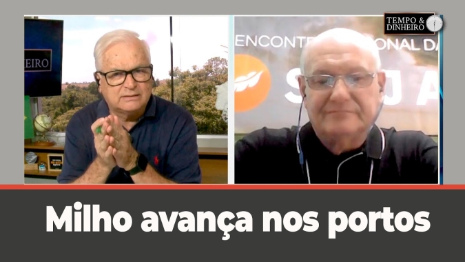 Milho avança nos portos