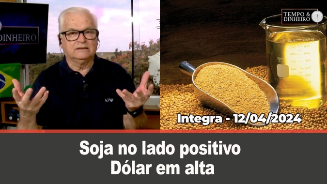 Café e cacau disparam no mercado internacional com soja no lado positivo. Dólar em alta.