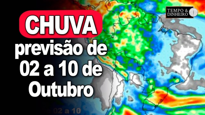 Alerta de chuvas volumosas no RS e 7ª onda de extremo calor no Brasil