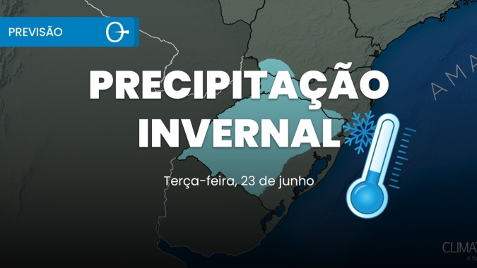 Previsão do tempo: nova onda de frio começa e temporais avançam pelo Sul 23/06/2026