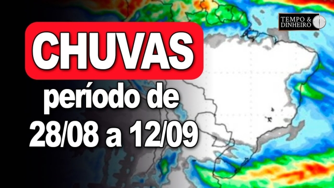 Frio intenso no Centro Sul com chuvas pontuais concentradas no extremo do RS e litoral do Nordeste