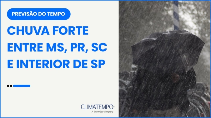 Confira a previsão do tempo para esta quarta-feira (23) para todo o Brasil