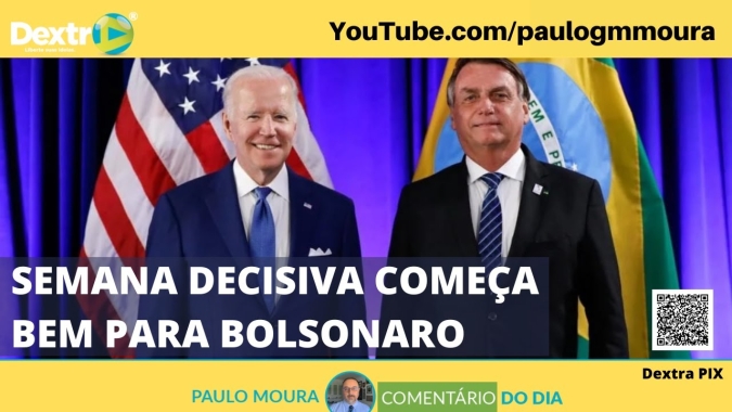 Semana decisiva começa bem para Bolsonaro, análise por Paulo Moura, cientista político do canal Dextra