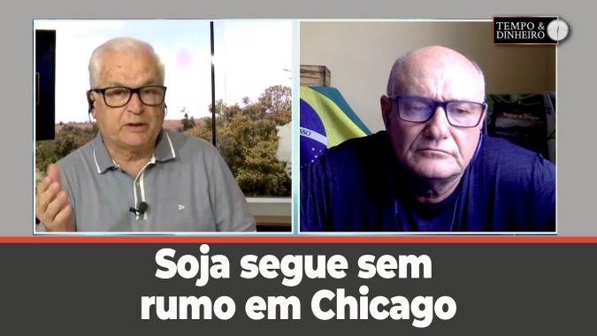 Soja segue sem rumo em Chicago