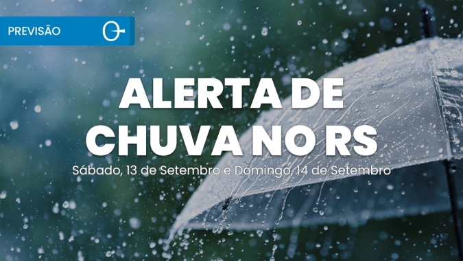 Confira a previsão do tempo para este final de semana Sábado (13) e Domingo (14) para todo o Brasil