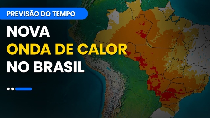 Confira a previsão do tempo para esta segunda-feira (02) para todo o Brasil