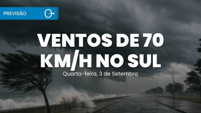 Confira a previsão do tempo para esta quarta-feira (03) para todo o Brasil
