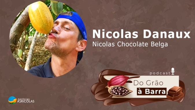 Do Grão à Barra #54 - Conheça a história do Belga que veio ao Brasil e se interessou pela produção de chocolates artesanais Bean-to-Bar