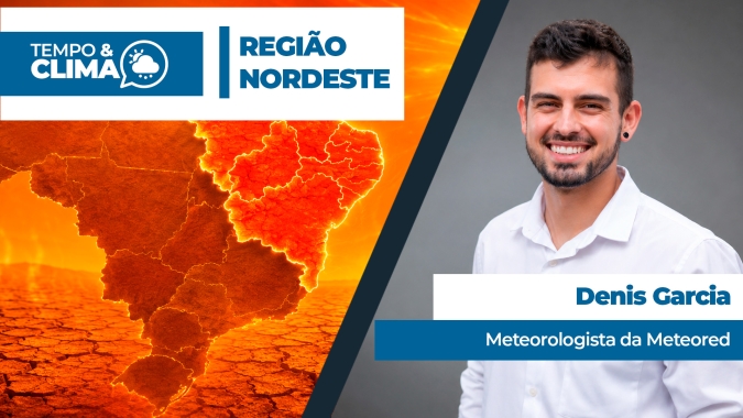 Chuvas diminuem no litoral e calor segue intenso sobre o Matopiba e interior do Nordeste