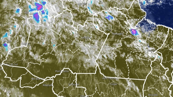 Norte do Brasil terá semana dividida entre chuvas volumosas e calor extremo com risco de queimadas