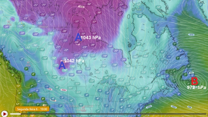 Ar polar extremo gela Estados Unidos e Canadá; milhões afetados no centro dos EUA