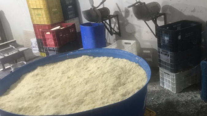 Operação apreende cerca de 20 toneladas de queijos em Minas Gerais