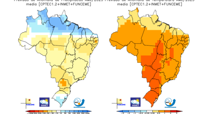 Prognóstico do Inmet para o outono é de chuvas abaixo da média nas regiões Sul, Sudeste, Centro-Oeste e Nordeste