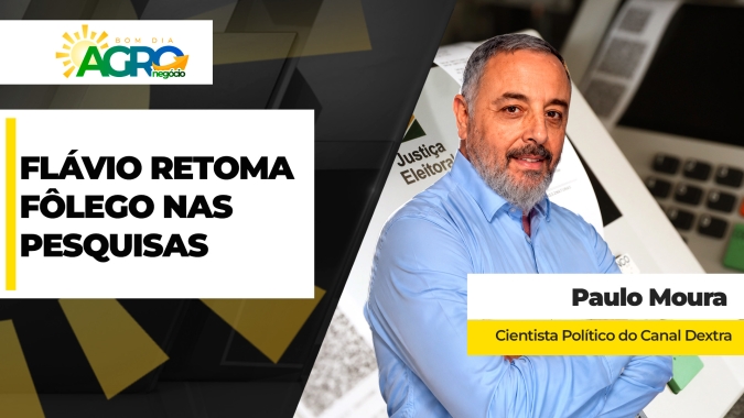 Flávio Bolsonaro aparece empatado com Lula na última pesquisa Nexus/BTG e mostra candidatura fortalecida