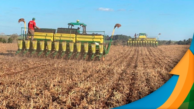 Plantio da soja está praticamente encerrado em Perdizes/MG e clima ajuda o desenvolvimento das lavouras