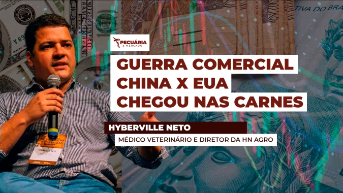 Guerra Comercial China X EUA chegou nas carnes
