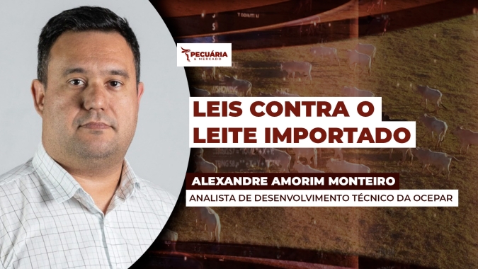 Impactos da lei que proíbe e reconstituição de leite em pó importado no PR