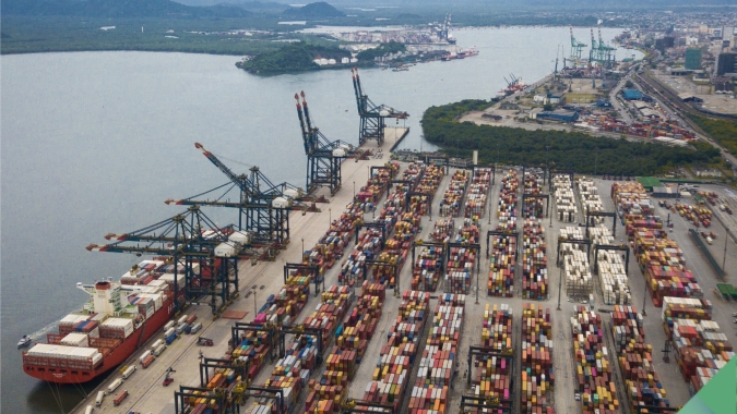 Santos Brasil reporta lucro líquido de R$ 741,9 milhões em 2024