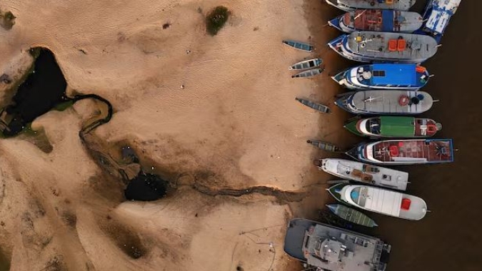 Seca bloqueia embarque em mais um corredor de grãos no norte do Brasil