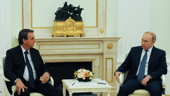 Putin e Bolsonaro discutem segurança alimentar global em telefonema