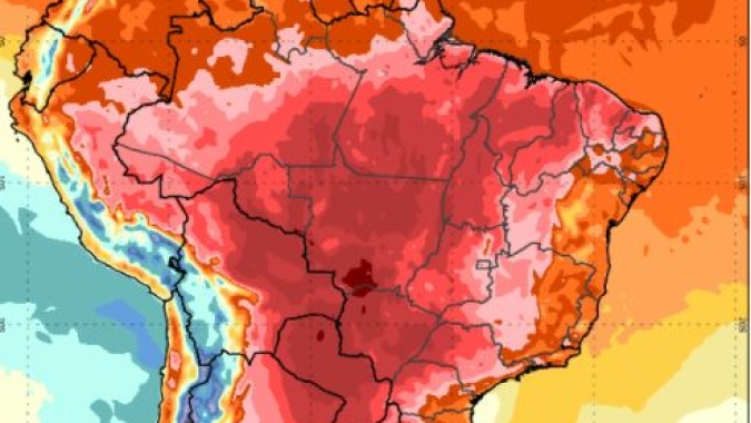 Alerta laranja: Baixa umidade relativa do ar e temperaturas acima dos 30ºC em boa parte do país