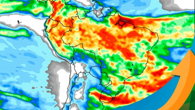 Chuvarada continua na metade norte do país ao longo de quase todo mês de abril; bom para pastagem e milho, mas pode prejudicar colheita da soja
