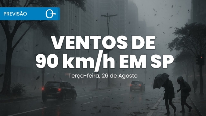 Confira a previsão do tempo para esta terça-feira (26) para todo o Brasil