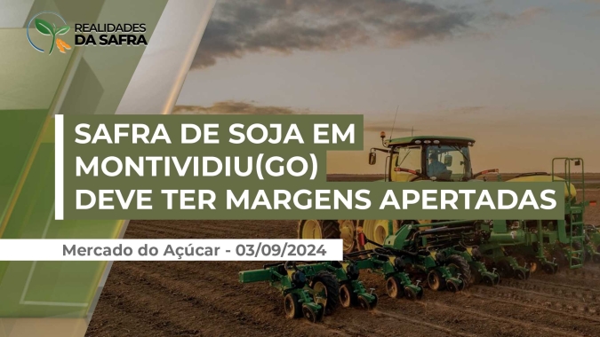 Produtores se preparam para plantar soja em Montividiu (GO), mas preocupados com as margens achatadas