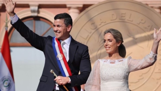 Peña toma posse como presidente do Paraguai, com presença do vice de Taiwan